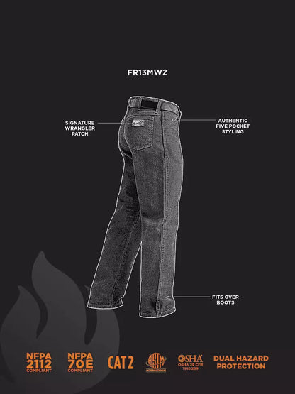 FR13MWZ Wrangler FR Flame-Resistant Original Fit Jean