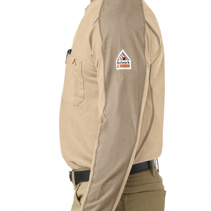 STL2 Bulwark Flex Knit Henley **tall sizes??**