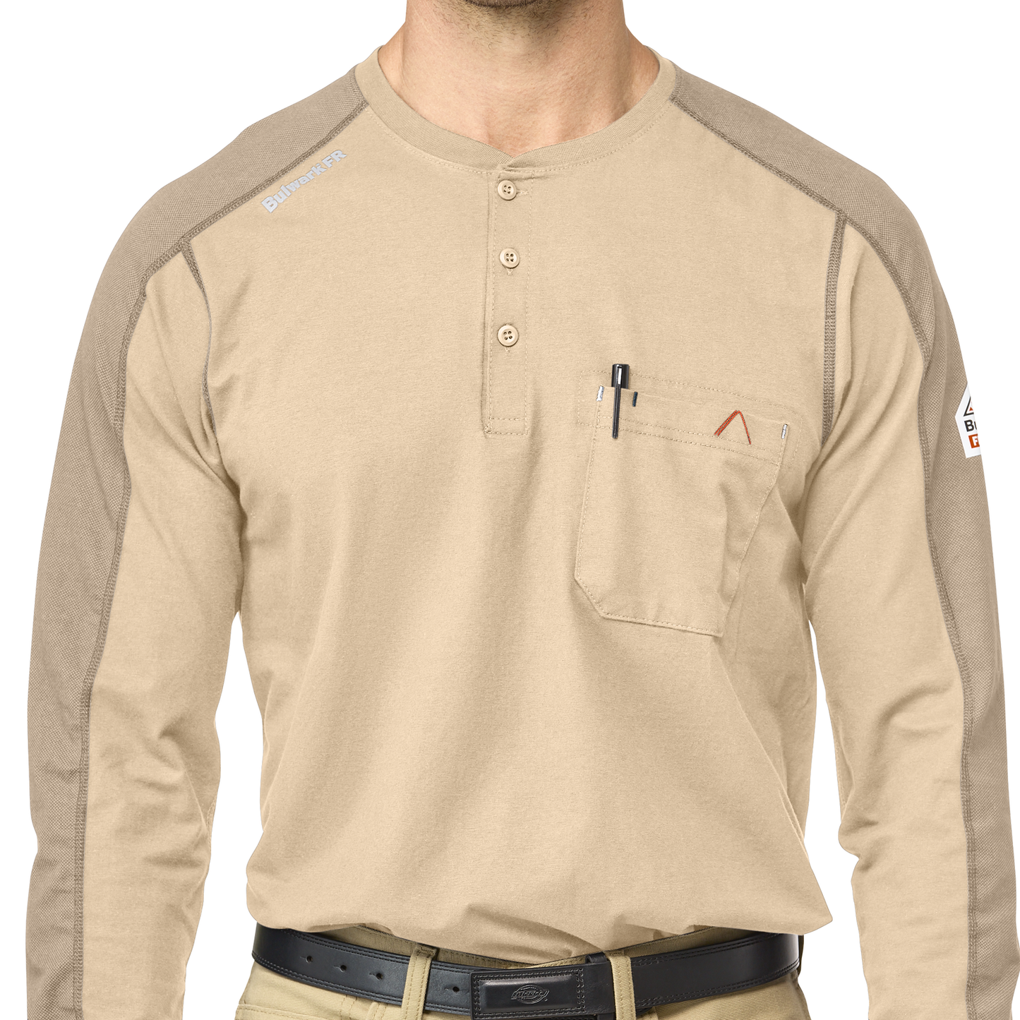 STL2 Bulwark Flex Knit Henley **tall sizes??**