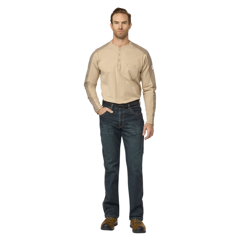 PSJ6SD Bulwark Stretch Denim Dungaree Jeans