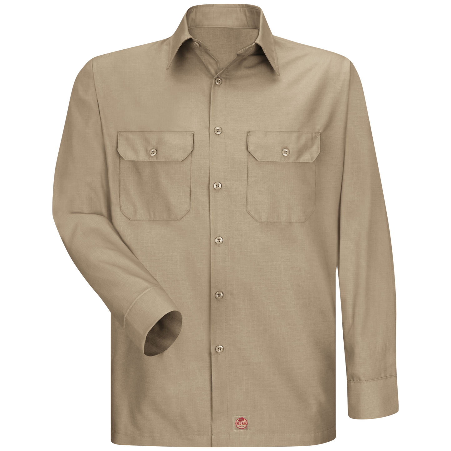 SY50 Red Kap Men's Long Sleeve Solid Rip Stop Shirt
