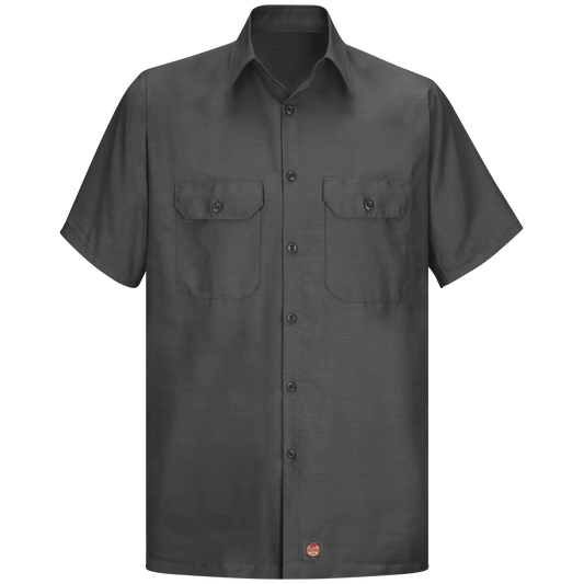 SY60 Red Kap Men's Short Sleeve Solid Rip Stop Shirt