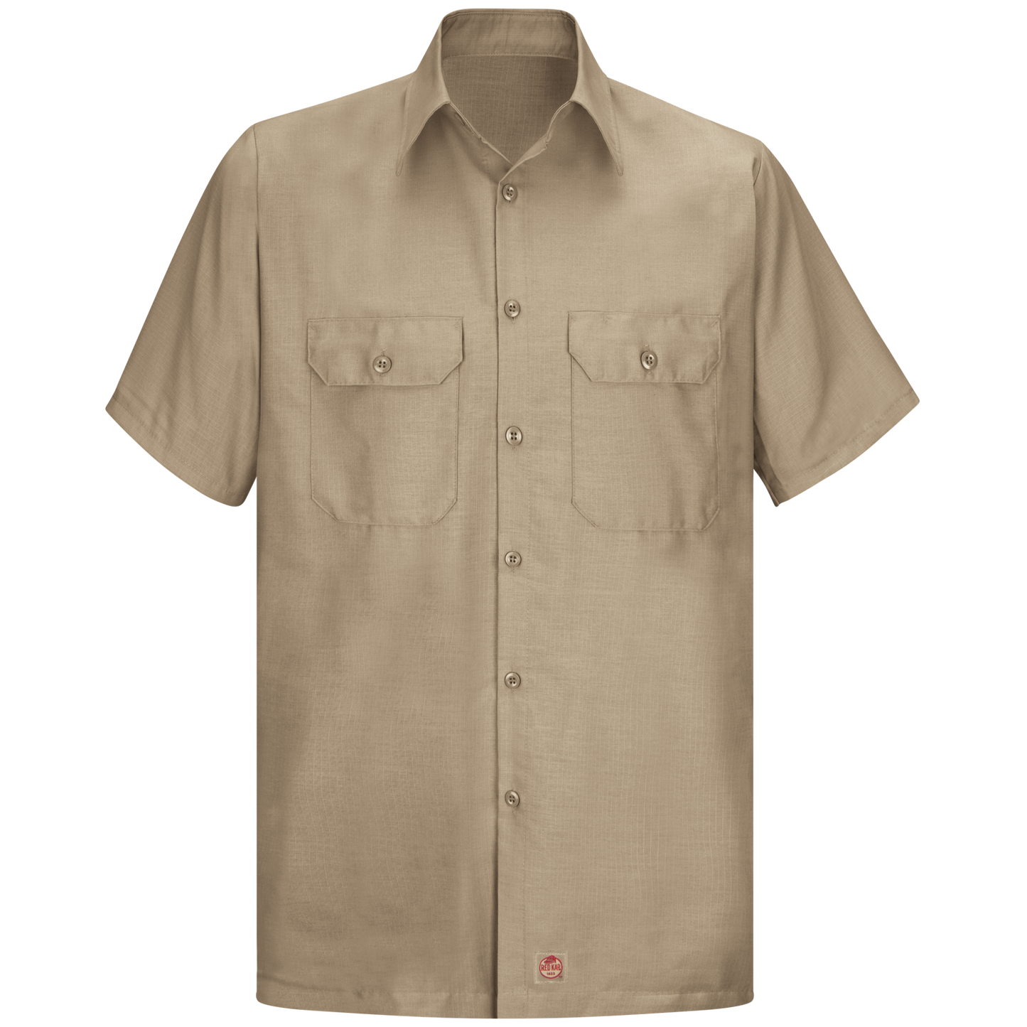 SY60 Red Kap Men's Short Sleeve Solid Rip Stop Shirt