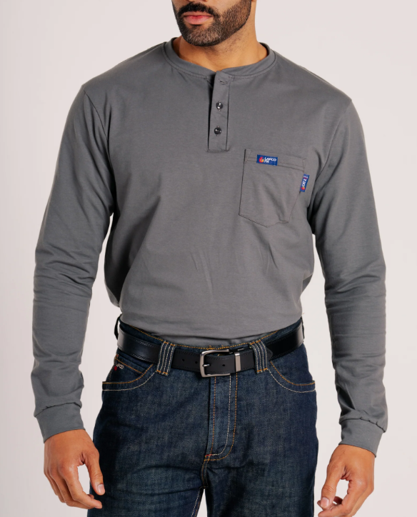 FRT-HJE Lapco FR Henley T-Shirt