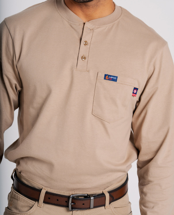 FRT-HJE Lapco FR Henley T-Shirt