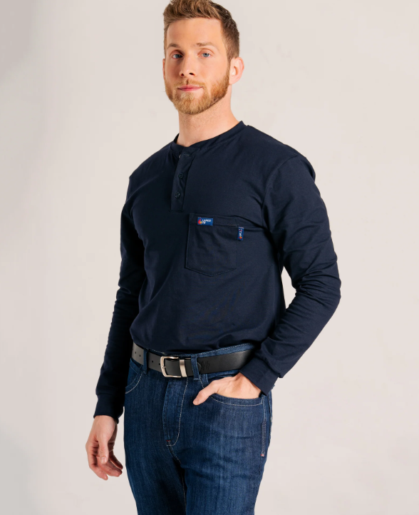 FRT-HJE Lapco FR Henley T-Shirt