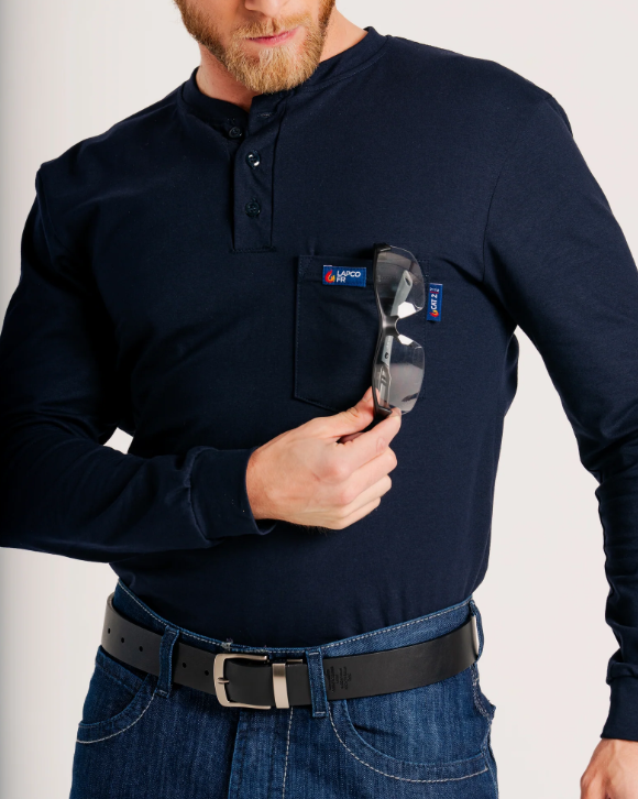 FRT-HJE Lapco FR Henley T-Shirt