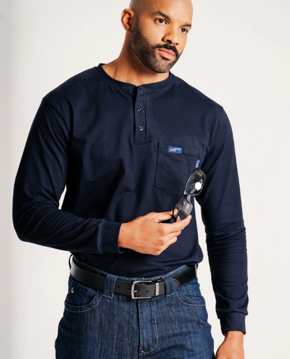FRT-HJE Lapco FR Henley T-Shirt