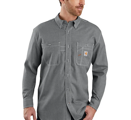 104138 Carhartt FR Force Sun Defender Button Up Shirt