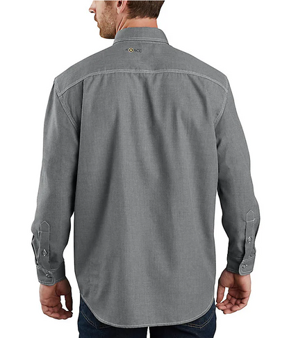 104138 Carhartt FR Force Sun Defender Button Up Shirt