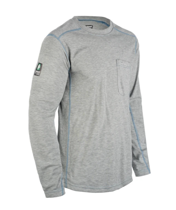 LSC57AT06 Lakeland Hyper-lite FR Long Sleeve Knit Crew