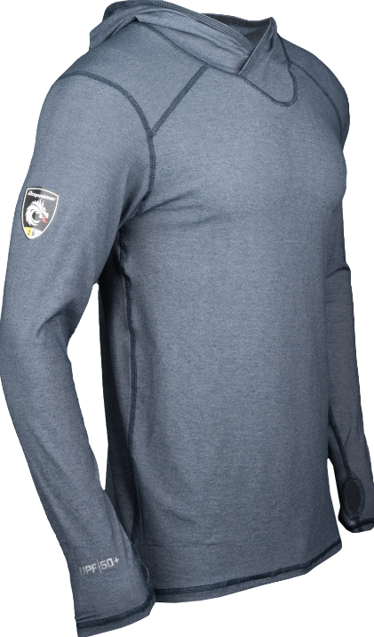 146481-7490 Dragonwear Pro Dry Tech Long Sleeve FR Shirt with Hood