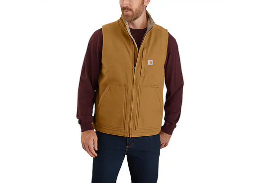 104277 Carhartt Washed Duck Mock-Neck Vest