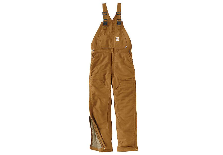101626 Carhartt FR Duck Insulated Bib Overall