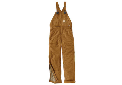 101626 Carhartt FR Duck Insulated Bib Overall
