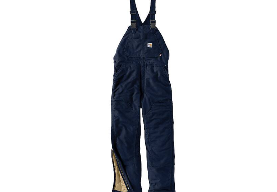 101626 Carhartt FR Duck Insulated Bib Overall