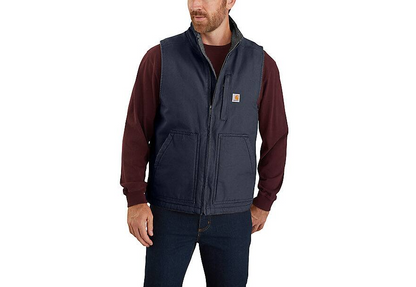 104277 Carhartt Washed Duck Mock-Neck Vest